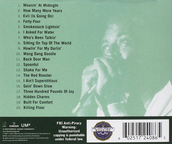 Howlin' Wolf : The Definitive Collection (CD, Comp, RM)