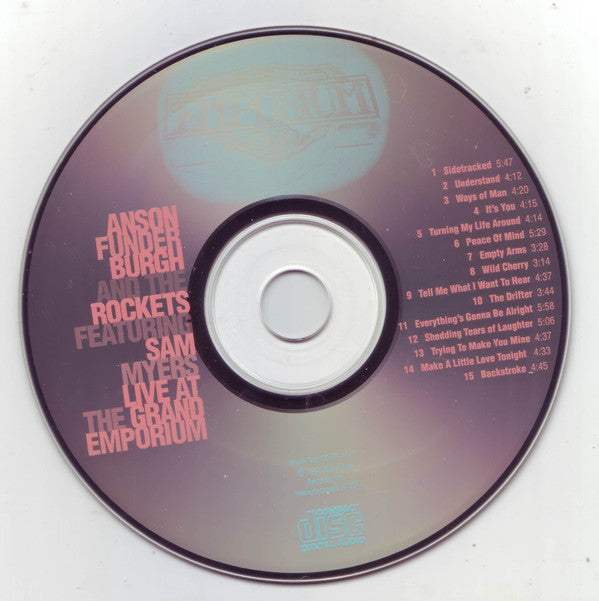 Anson Funderburgh And The Rockets* Featuring Sam Myers : Live At The Grand Emporium (CD, Album)