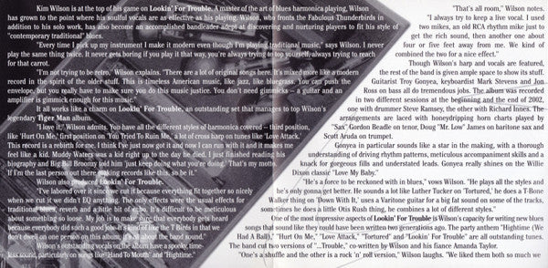 Kim Wilson : Lookin' For Trouble! (CD, Album)