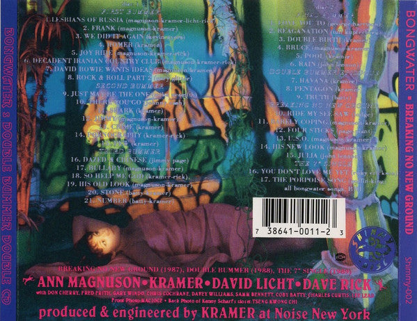Bongwater : Double Bummer / Breaking No New Ground (2xCD, Comp, RE, Nim)