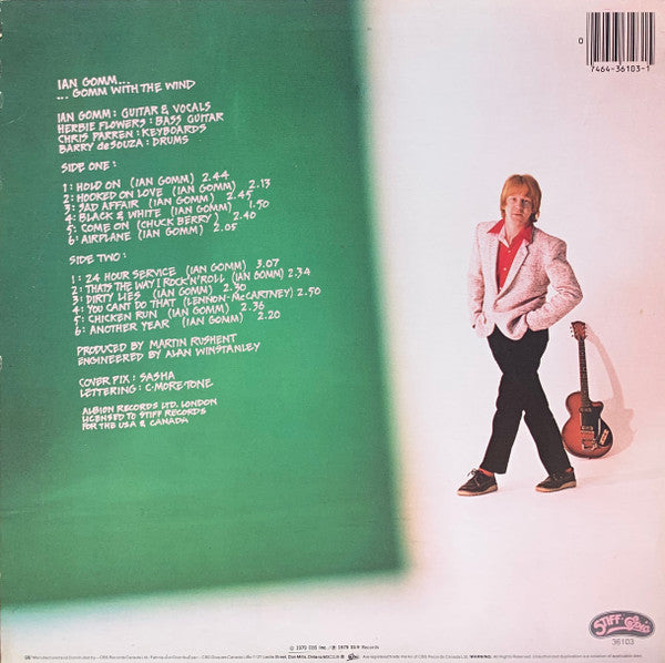 Ian Gomm : Gomm With The Wind (LP, Album)