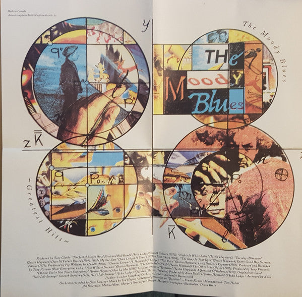 The Moody Blues : Greatest Hits (CD, Comp, Club)