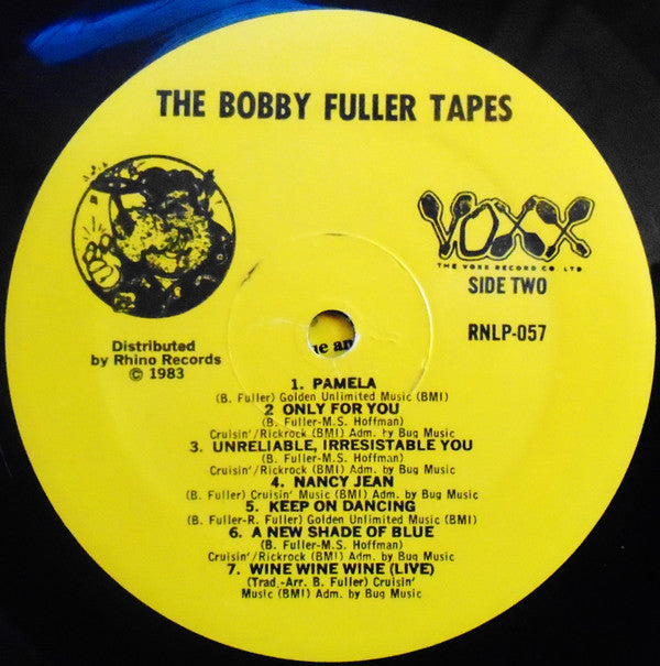 Bobby Fuller : The Bobby Fuller Tapes Volume One (LP, Comp)
