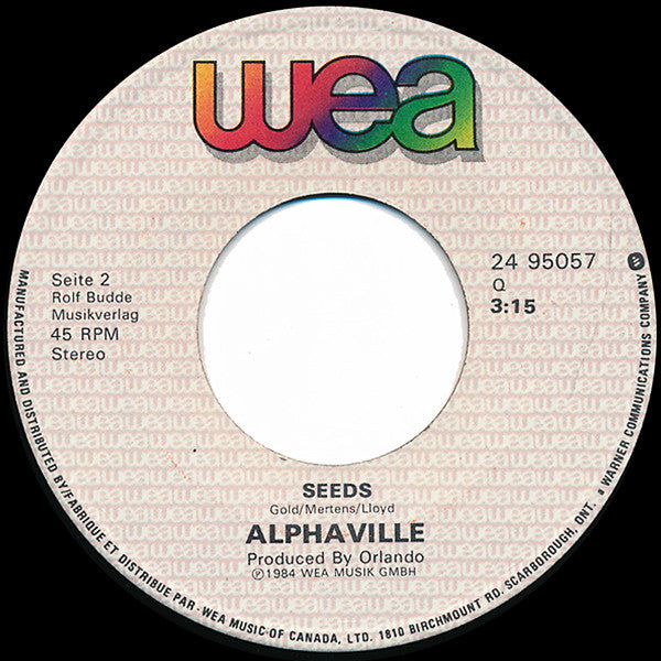 Alphaville : Big In Japan (7", Single)