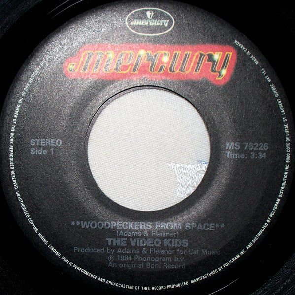 Video Kids : Woodpeckers From Space (7")