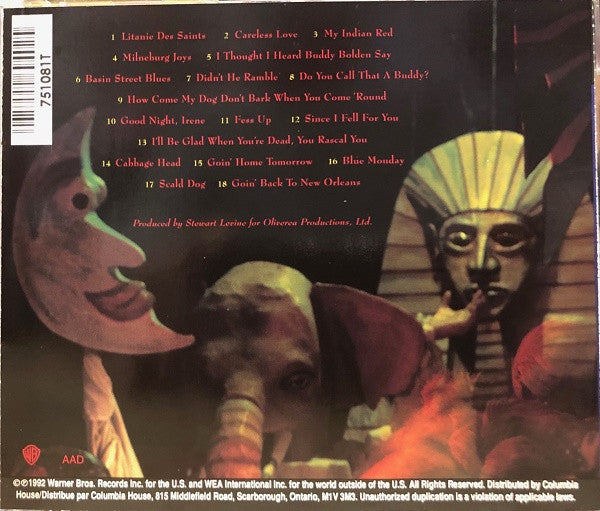 Dr. John : Goin' Back To New Orleans (CD, Album, Club)