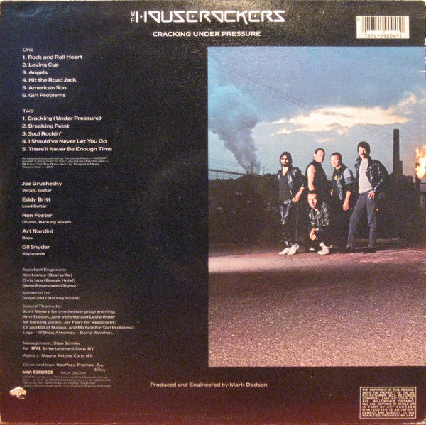 Iron City Houserockers : Cracking Under Pressure (LP, Album)