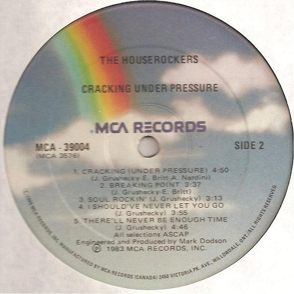 Iron City Houserockers : Cracking Under Pressure (LP, Album)