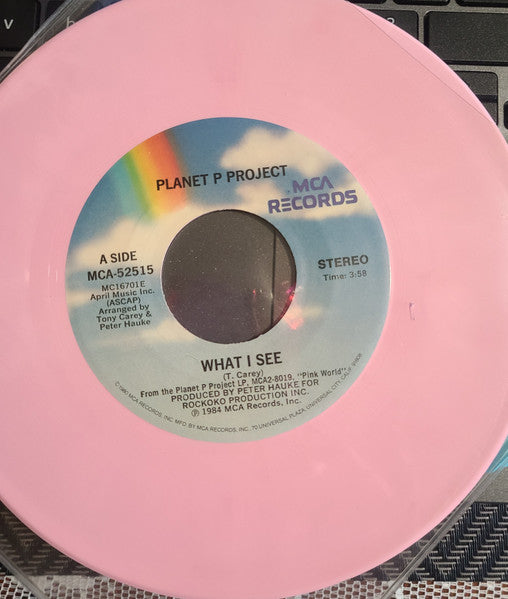 Planet P Project : What I See (7", Pin)