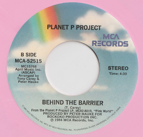 Planet P Project : What I See (7", Pin)