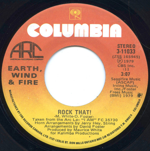 Earth, Wind & Fire : After The Love Has Gone (7", Single)