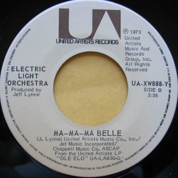 Electric Light Orchestra : Livin' Thing (7", Single)