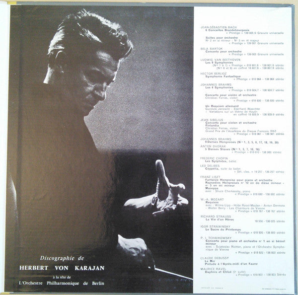 W.- A. Mozart*, Orchestre Philharmonique De Berlin* · Herbert von Karajan : Petite Musique De Nuit, Divertimento N° 15, KV 287 (LP, Album, Gat)