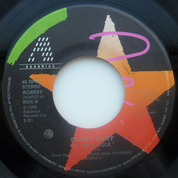 Corey Hart : In Your Soul (7", Single)