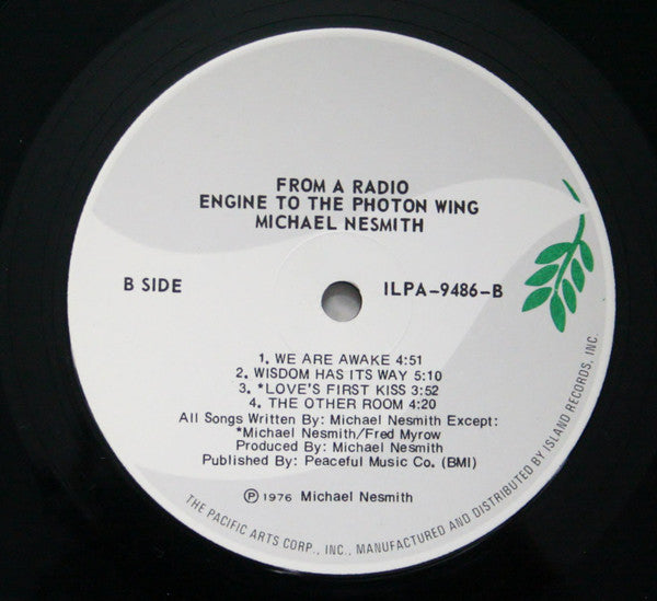 Michael Nesmith : From A Radio Engine To The Photon Wing (LP, Album)