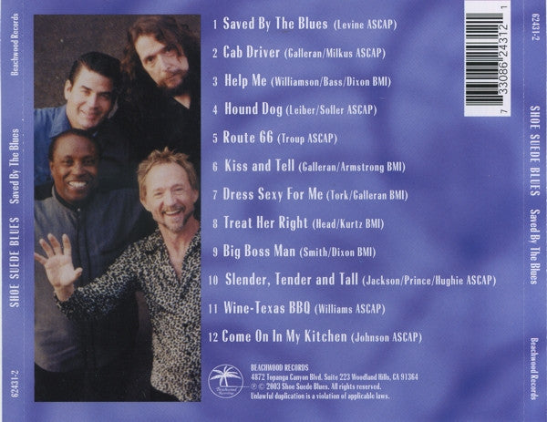 Shoe Suede Blues : Saved By The Blues (CD, Album)