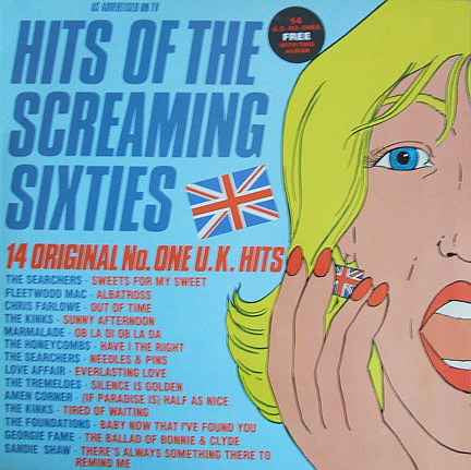 Various : Hits Of The Screaming Sixties 14 Original No One U.K. Hits (LP, Comp, Mono)