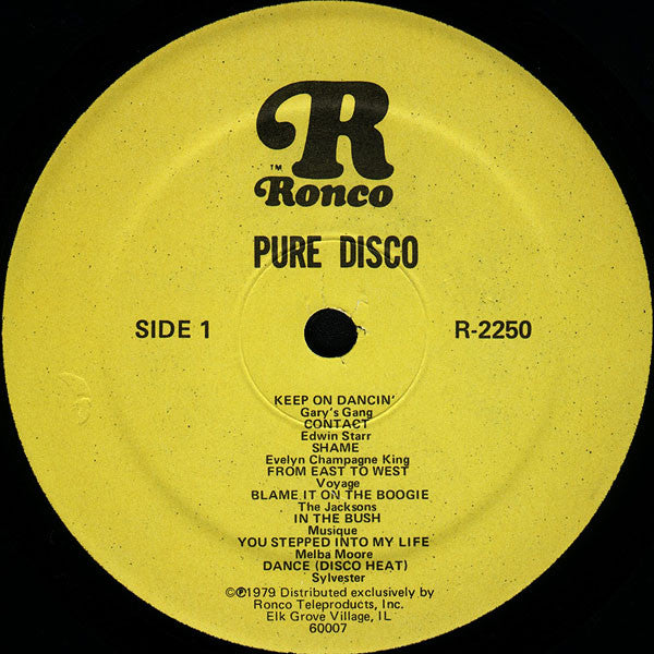 Various : Pure Disco (LP, Comp, P/Mixed)
