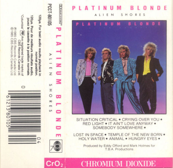 Platinum Blonde : Alien Shores (Cass, Album, Dol)
