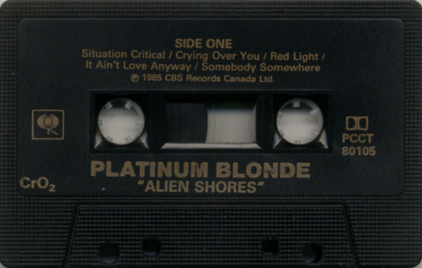 Platinum Blonde : Alien Shores (Cass, Album, Dol)