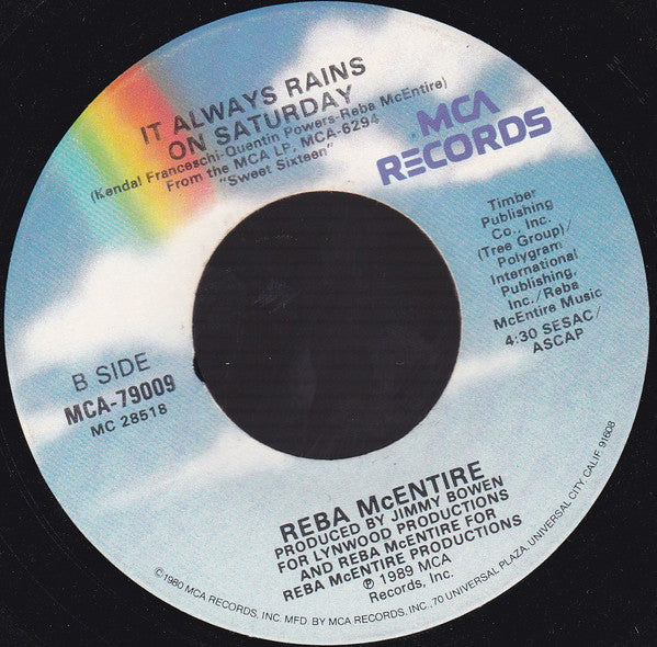 Reba McEntire : Walk On (7", Single, Glo)