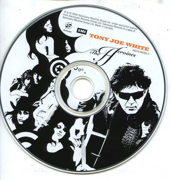 Tony Joe White : The Heroines (CD, Album, Dig)