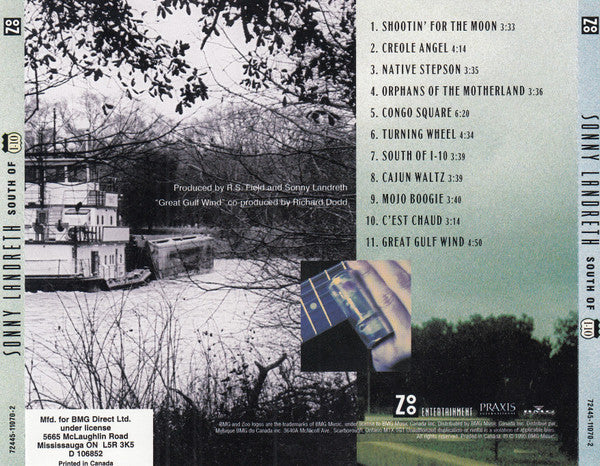 Sonny Landreth : South Of I-10 (CD, Album, Club)