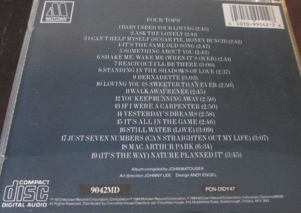 Four Tops : 19 Greatest Hits (CD, Comp, Club, RE)