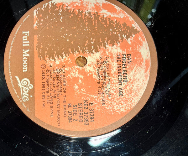 Dan Fogelberg : The Innocent Age (2xLP, Album, Gat)