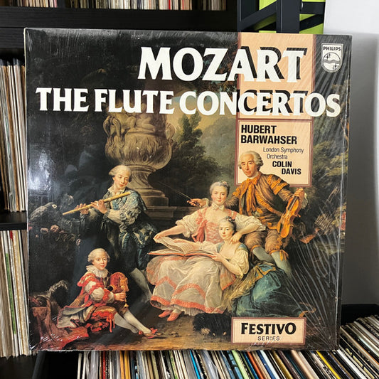 Mozart*, Hubert Barwahser, London Symphony Orchestra, Colin Davis* : The Flute Concertos (LP, Album, RE)