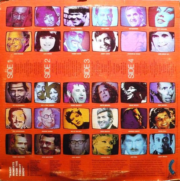 Johnny Carson : Here's Johnny.... Magic Moments From The Tonight Show (2xLP, Album)