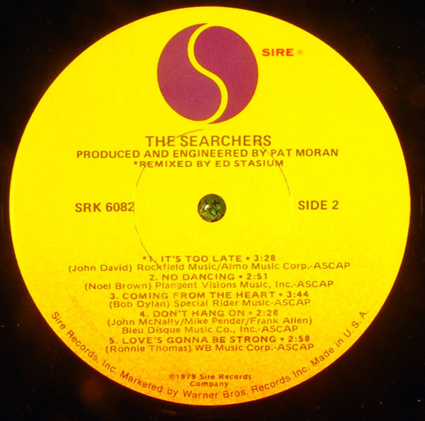 The Searchers : The Searchers (LP, Album, Los)