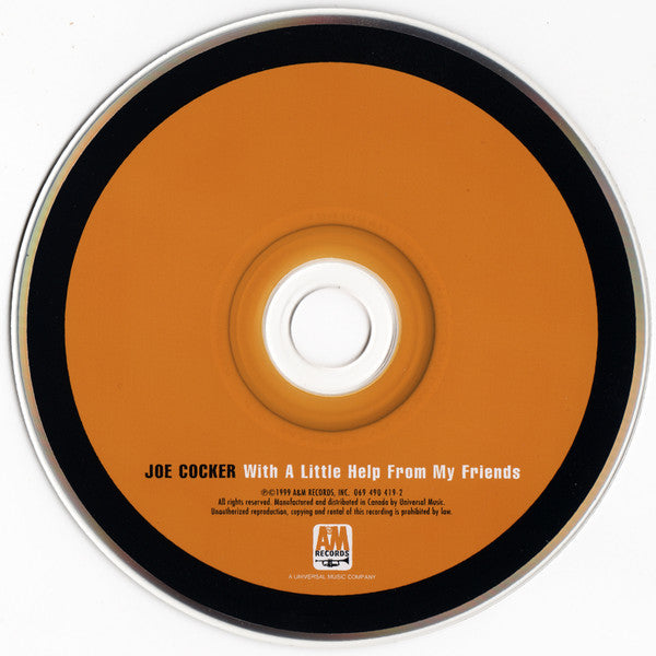 Joe Cocker : With A Little Help From My Friends (CD, Album, RE, RM)
