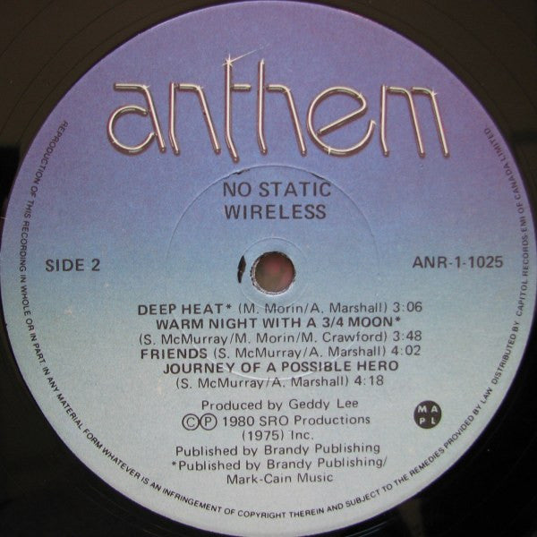 Wireless (8) : No Static (LP, Album)