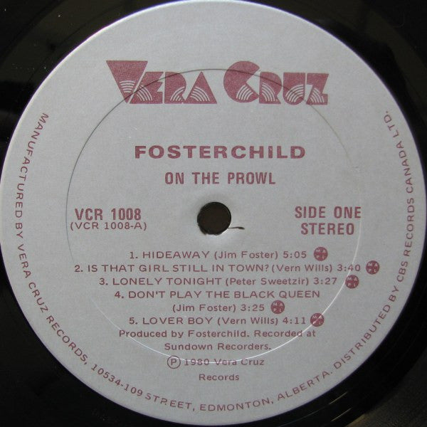 Fosterchild : On The Prowl (LP, Album)