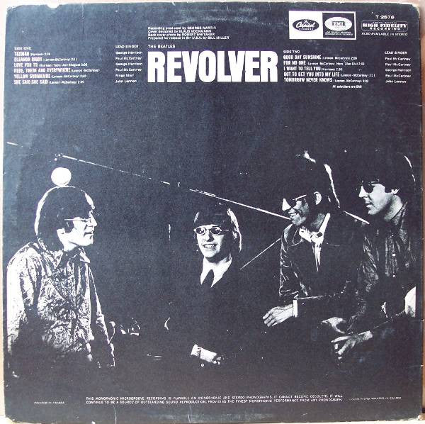 The Beatles : Revolver (LP, Album, Mono)