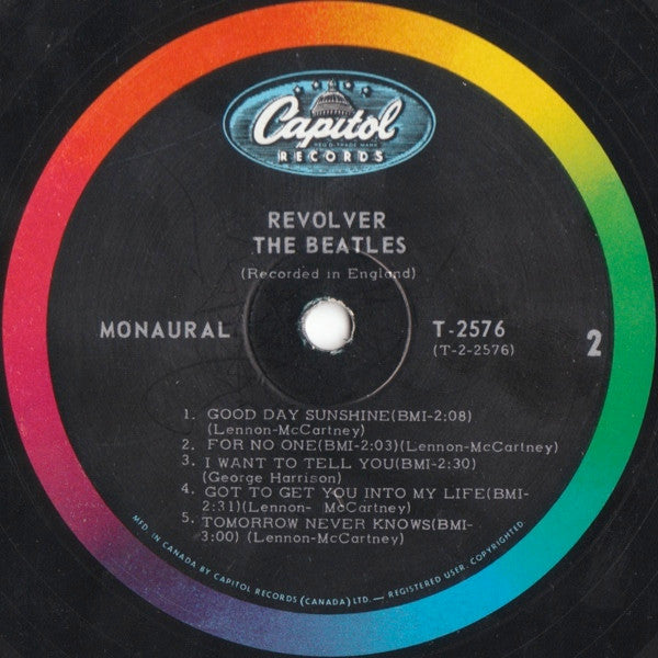 The Beatles : Revolver (LP, Album, Mono)