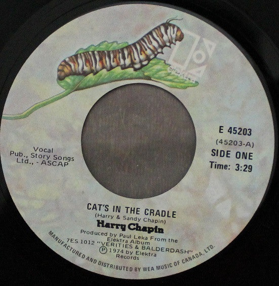 Harry Chapin : Cat's In The Cradle (7", Single)