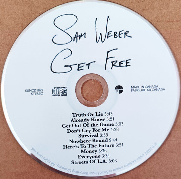 Sam Weber : Get Free (CD, Album)