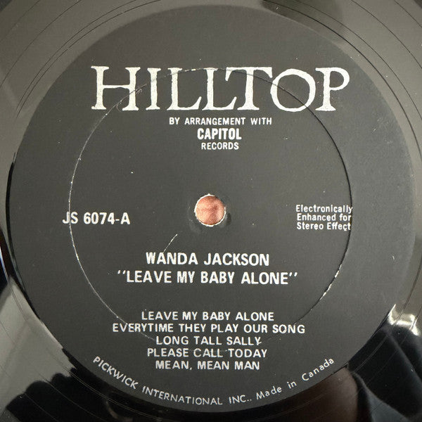 Wanda Jackson : Leave My Baby Alone (LP, Comp)