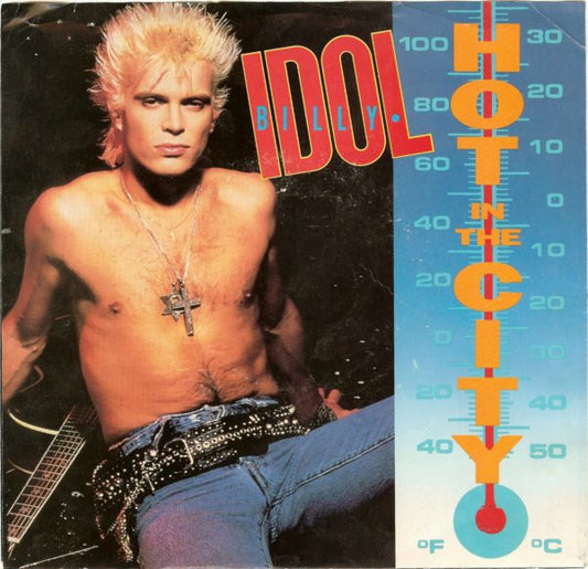 Billy Idol : Hot In The City (7", Single, RE)