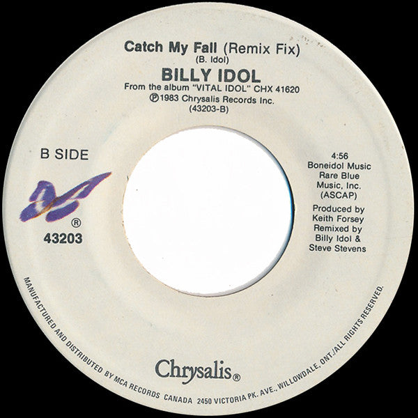 Billy Idol : Hot In The City (7", Single, RE)
