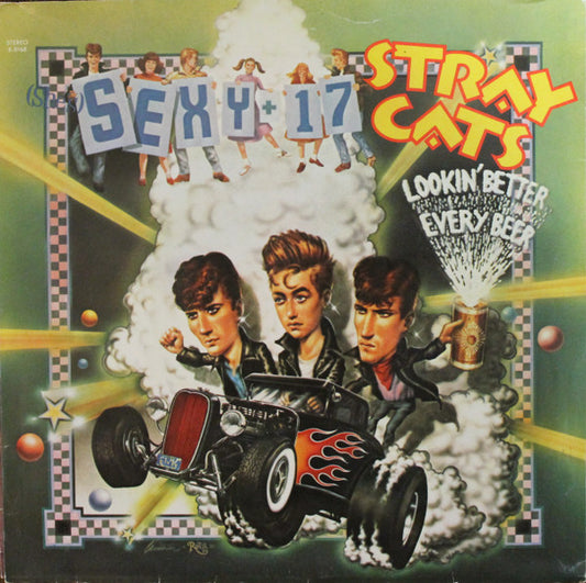 Stray Cats : (She's) Sexy + 17 (7", Single)