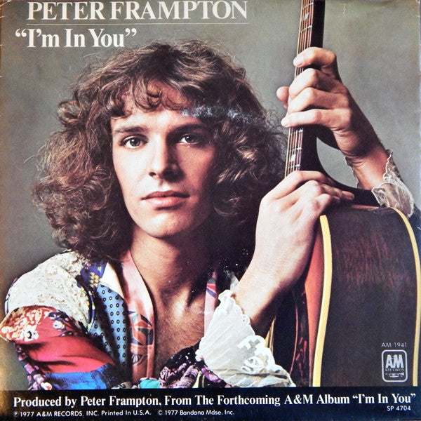 Peter Frampton : I'm In You (7", Single)