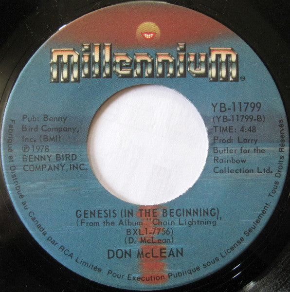 Don McLean : Crying (7", Single)