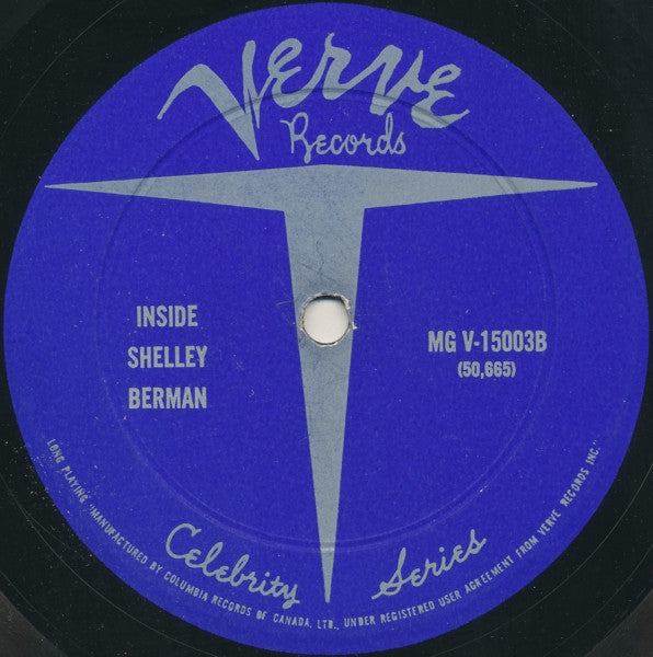Shelley Berman : Inside Shelley Berman (LP, Album)