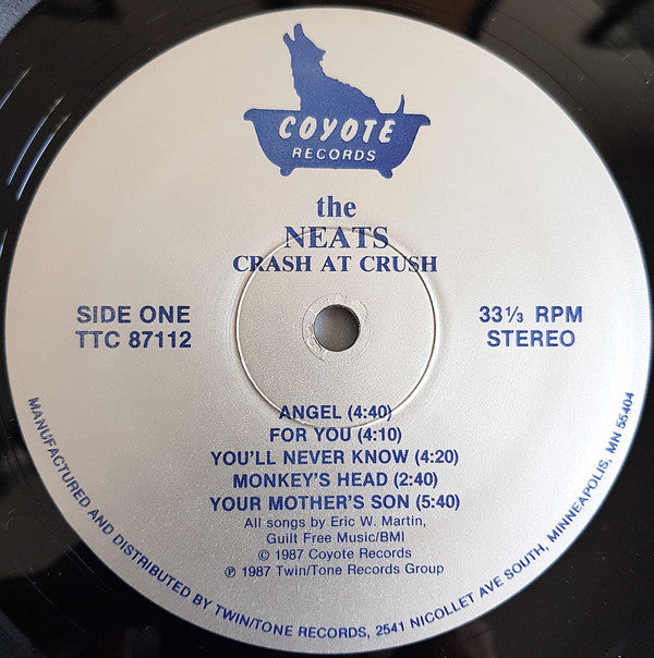 Neats : Crash At Crush (LP, Album)