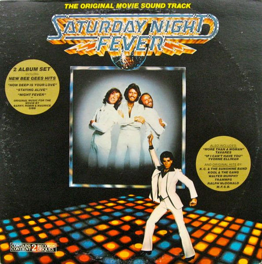 Various : Saturday Night Fever (The Original Movie Sound Track) (2xLP, Album, Comp)