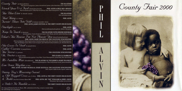 Phil Alvin : County Fair 2000 (CD, Album)