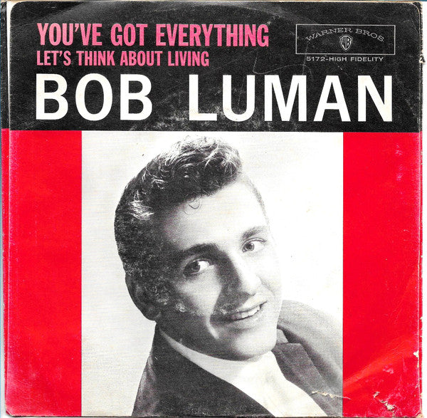 Bob Luman : Let's Think About Living (7", Single, Roc)